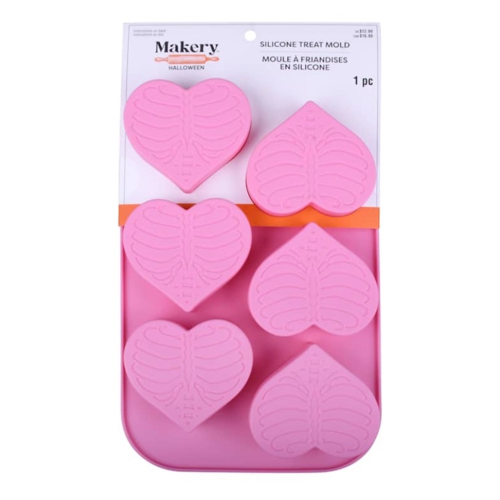 Rib Heart Silicone Treat Mold